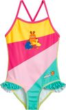 Playshoes Schwimmanzug eendelig badpak voor meisjes (1 stuk), Muisvrienden