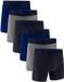 Under Armour Boxershorts UA PERFORMANCE COTTON - SOLID 6 IN 6PK Set van 6