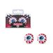 TRENDHAUS Boo gum set "Zombie Eyes", 2 stuks, ca. 2,7 cm