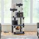 Yaheetech Arbre à chat 158cm - Multi-niveaux - Sisal - Plates-formes - Gris foncé