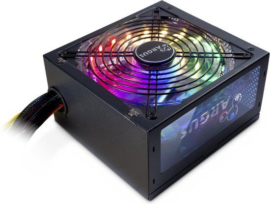 Inter-Tech Argus RGB-700W II - 700W - 80 Plus Bronze - Zwart
