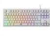 Baracuda Gaming Membrane Keyboard KRILL, US-layout, blanc (BGK-01114)