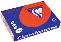 Clairefontaine Trophée Intens A4 koraalrood 120 g 250 vel