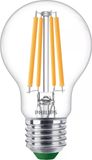 Philips Hue Philips UltraEfficient LED lamp Transparant - 60W - E27 fitting - Warmwit licht; 2700K - Energielabel A - 3-pack
