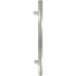 Hermat poignée-poussoir carrée inox mat poignée-barre 25x25 mm droite, longueur totale 600 mm