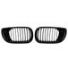 Sourcing kaart BMW 335i 2010-2013 Voorste Bovenbumper Nieren Grille Grill Signaal Slat Matte Black Paar