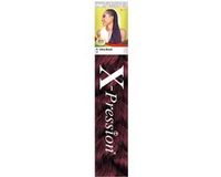 X-PRESSION Braid #BURG Synthetisch haar Rood Bordeauxrood 150 cm