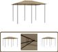vidaXL Prieel 3x4x2,6 m Taupe