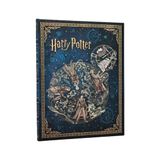 Carnet Paperblanks Legends of Hogwarts Journal (Harry Potter Collection) Ultra Custom Lined (Elastic Band Closure) Hardcover