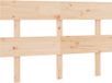 vidaXL Hoofdbord 164x3x81 cm massief grenenhout