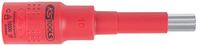 KS TOOLS 3/8" Isolierte Bit-Stecknuss Vielzahn, M10, isoliert (118.3894)