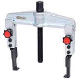 KS Tools 620.0065 Universele snelspantrekker 2-armig met extreem slanke en verlengde haken, 25-130 mm, 120 mm, 2,5 t
