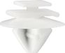 Sierklemmen, PSA/Fiat Sierklemmen, Kofferriem, 8,5 mm, Pons, Wit, 12 Stuks