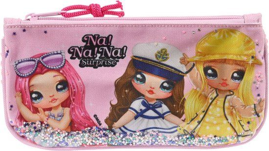 Na!Na!Na! Surprise Sparkles School Pencil Case - Pink