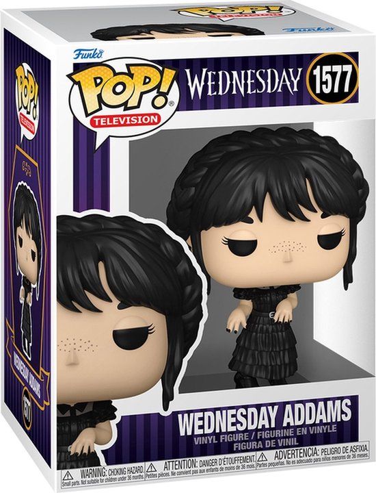 Funko Pop Television: Wednesday - Wednesday Addams Dancing Funko Pop #1577