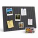 Relaxdays Prikbord vilt - set van 2 - lichtgrijs