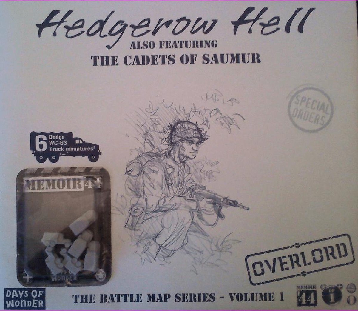 Days of Wonder Memoir '44: Hedgerow Hell Expansion