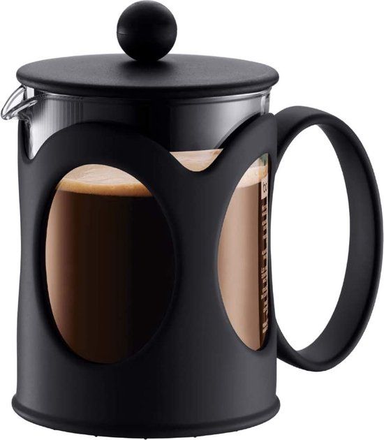 Bodum Kenya Cafetière French Press | 4-kops - 0,5L | Zwart