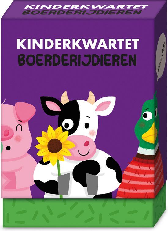 Spel - Kwartetspel - Boerderijdieren