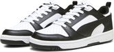 Puma Rebound V6 Low Sneakers Mannen - Zwart/Wit - Maat 37.5