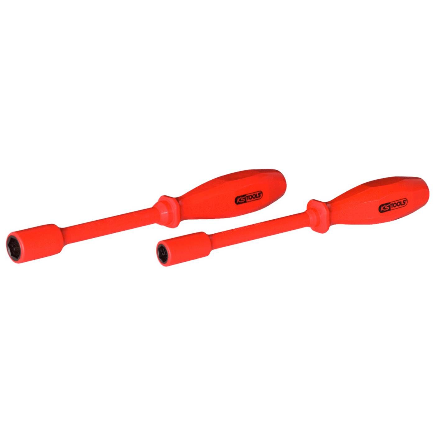 KS TOOLS Stecknuss-Schraubendreher mit Schutzisolierung, 13mm