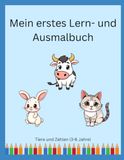 Mein erstes Lern- & Ausmalbuch: Zahlen schreiben und kennen lernen (3-6 Jahre)