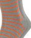 Esprit Fine Stripe 2-Pack gedessineerd katoen multipack sokken heren grijs - maat 39-42