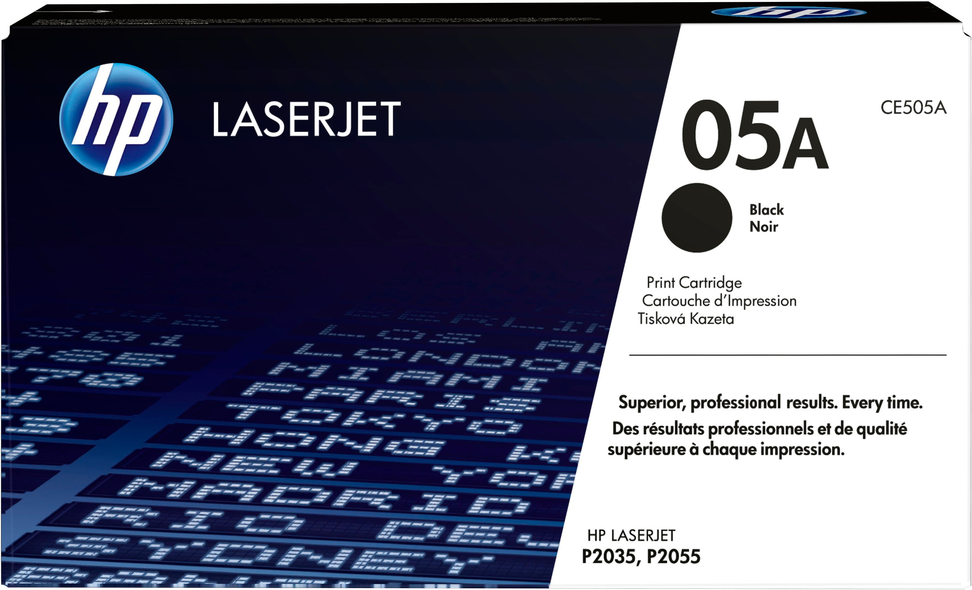 HP   05A originele zwarte LaserJet tonercartridge