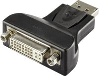 Renkforce RF-4212237 DisplayPort / DVI Adapter Zwart