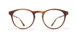 Mykita Talini Lunettes De Vue Unisexe Havane Rondes 47mm