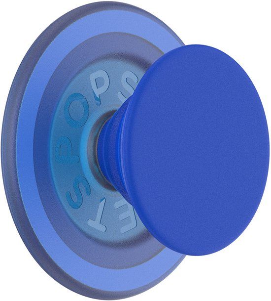 PopSockets PopGrip-houder compatibel met MagSafe magnetische smartphonehouder en -greep, Blauw