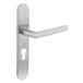 Intersteel Van Leeuwen Intersteel Deurkruk Hoek 90° op schild met profielcilindergat 55 mm - 8714186182284