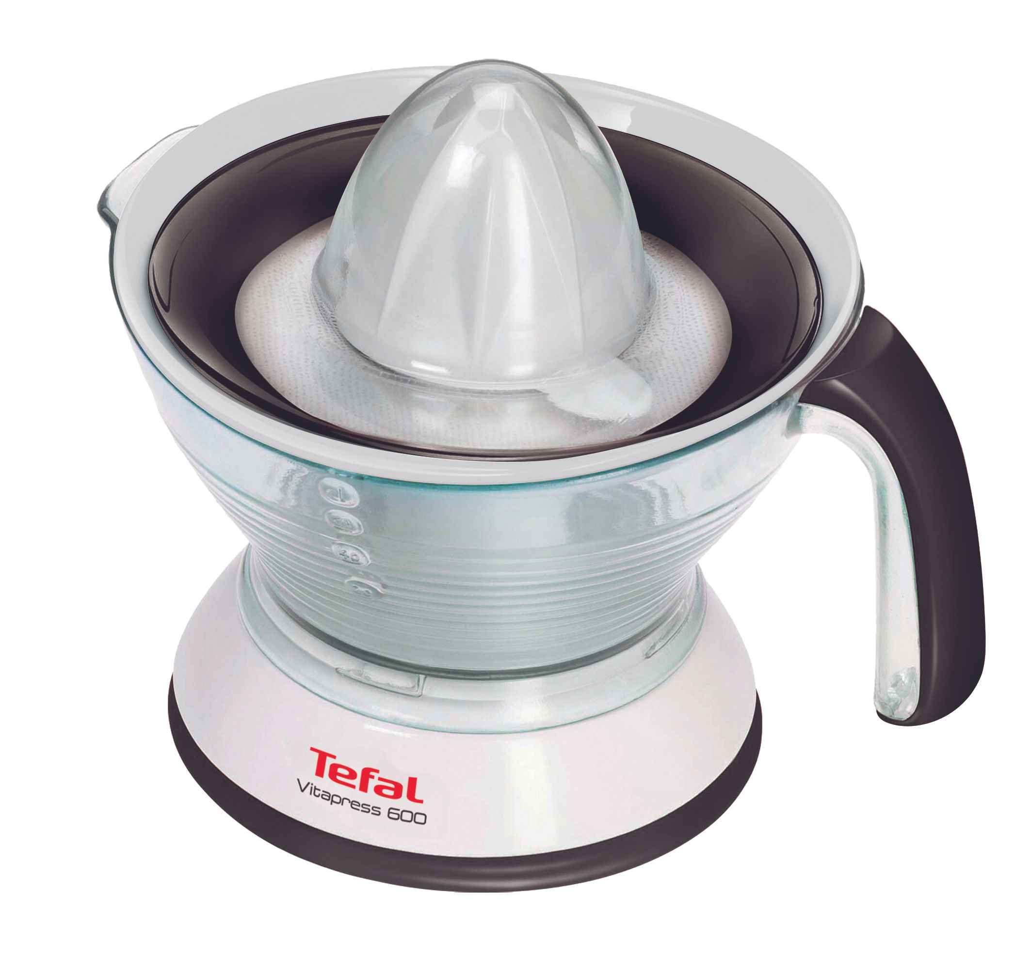Tefal Vitapress ZP3001 Citruspers - 25W - 0.6L - Grijs/Wit