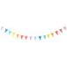 Folat 18972 Vlaggenslinger XS Pastel Multi Kleuren