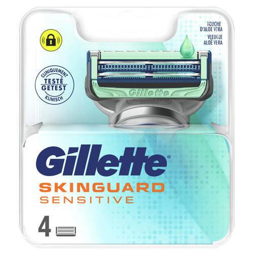 Gillette SkinGuard Sensitive navulscheermesjes aloë vera - 4 stuks