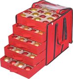 Merkloos / Sans marque Wan GmbH Kerstornamenten opbergdozen met verdelers