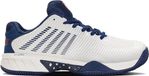 K-Swiss Hypercourt Express 2 HB Chaussures de Padel/Tennis Homme Blanc/Bleu Taille 41.5