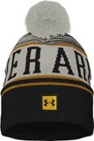 Under Armour Halftime Pom Beanie Unisex Volwassenen Acryl Zwart