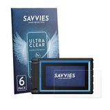 Savvies Screenprotector voor Topdon VeriDiag X800 BT - Folie Beschermfolie transparant 6 Stuks