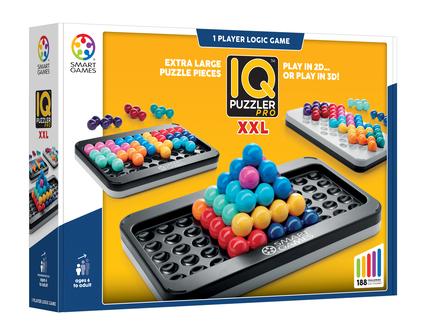 SmartGames IQ Puzzler Pro XXL - 2D & 3D Puzzel - 188 Opdrachten
