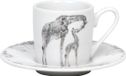 Könitz Amazing Animals Giraffe tasse à expresso, porcelaine, blanc, 85 ml