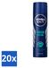 NIVEA MEN Fresh Ocean Deodorantspray - 150 ml - Voordeelverpakking - 20 stuks