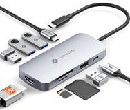 NOVOO 9-in-1 USB C HDMI Hub 4K 60Hz