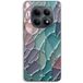 Maniacase Hoesje voor Xiaomi Redmi Note 15 5G Gekleurde glasschubben textuur