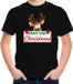 Bellatio Decorations Shoppartners Bv Crazy cool Christmas Kerst t-shirt - zwart - kinderen - Kerstkleding / Kerst outfit 110/116