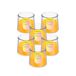 Spaas PureLight Citronella Geurkaars – Levendig Geel – 100% gerecycleerd glas – circa 33u – 6 geurkaarsen