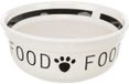 Trixie Voerbak Hond Food Keramiek Wit / Zwart