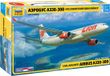 Zvezda Modelbouwpakket Vliegtuigen - 7044 Airbus A330-300 - Civiel Vliegtuig Plastic - 1:144 - Modelbouw