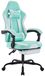 Fauteuil de jeu avec repose-pieds, massage lombaire, inclinable à 135°, capacité de charge 120 kg
