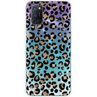 1001 coques Oppo Bedrukt siliconen hoesje compatibel met Oppo A52, Oppo A72 Leopard
